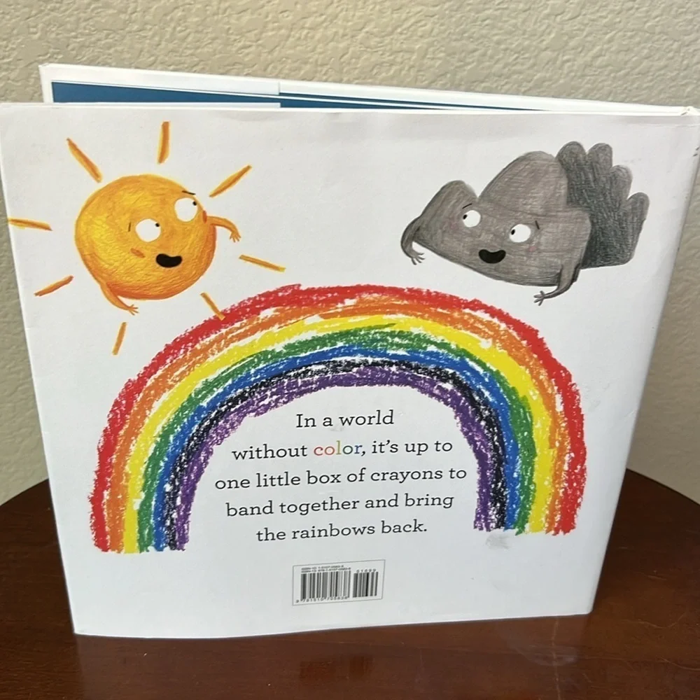 How The Crayons Saved The Rainbow Hardcover Kids Book